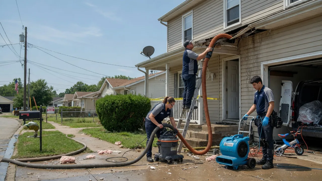 Water Damage Restoration in Fort Leavenworth, KS near me